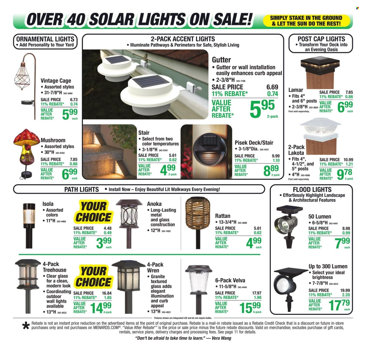 Menards ad - 07/30/2026 - 08/09/2026. Page 6