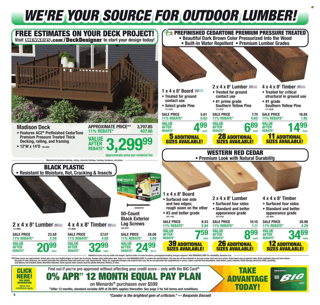 Menards ad - 07/30/2026 - 08/09/2026. Page 9