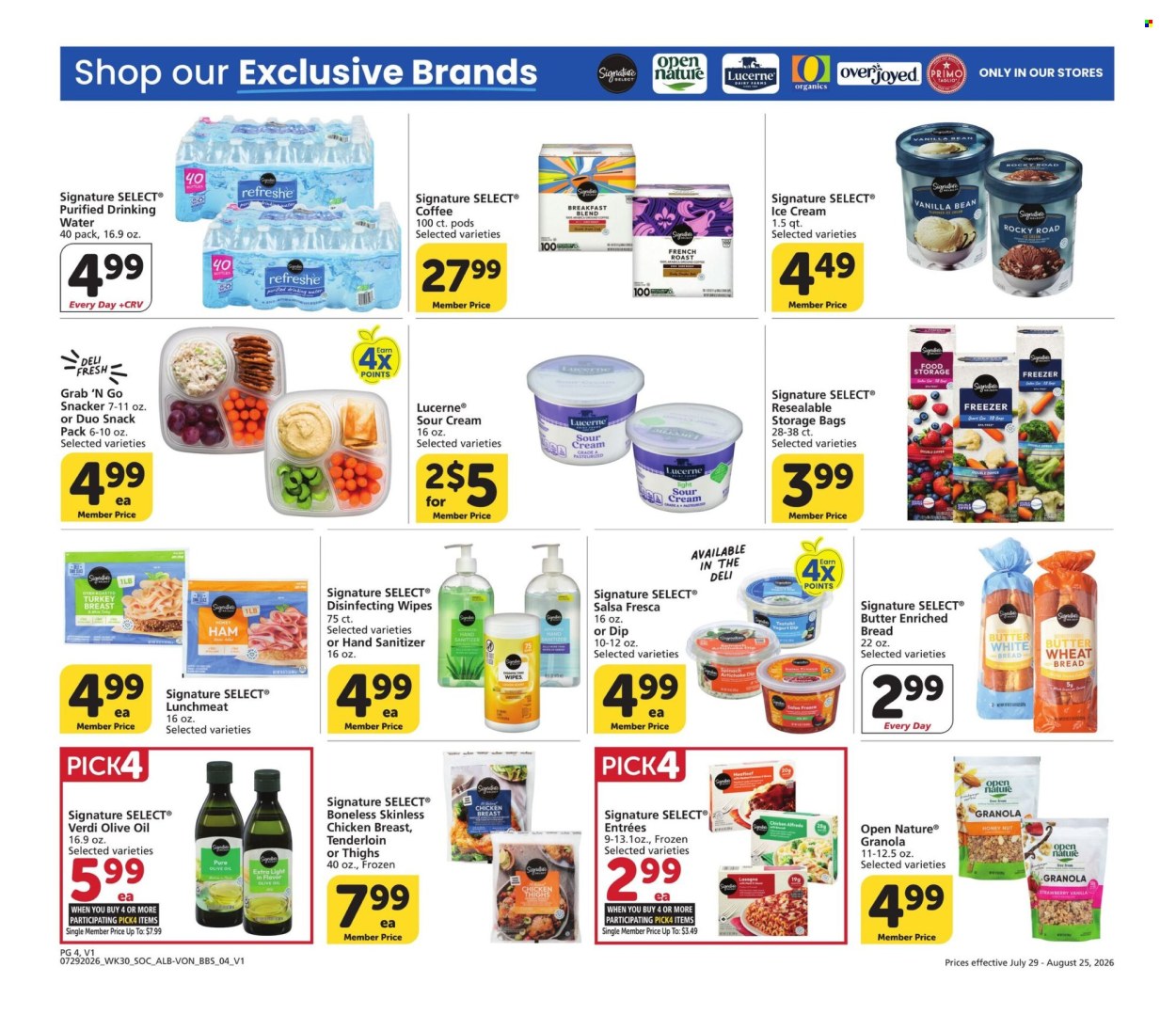Albertsons ad - 07/29/2026 - 08/25/2026. Page 4