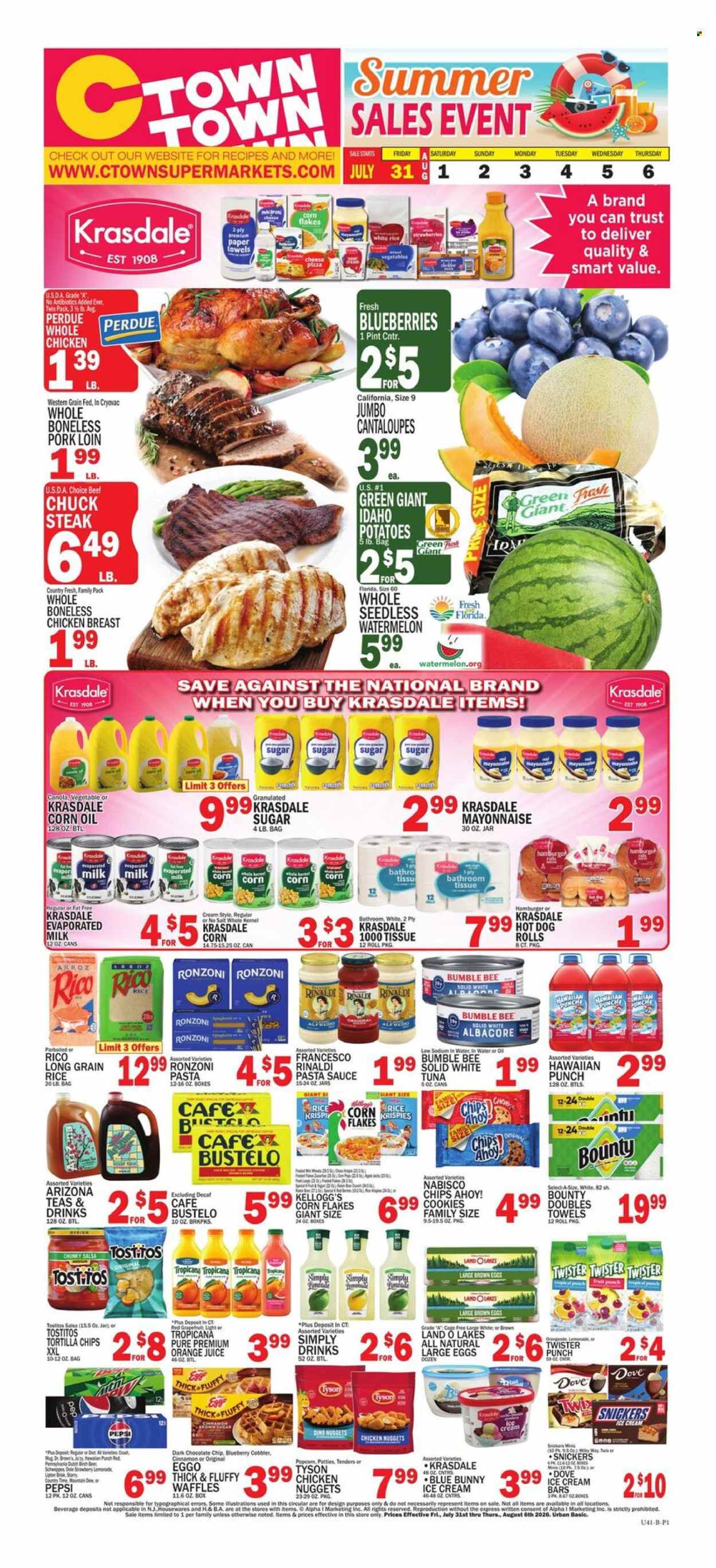 C-Town ad - 07/31/2026 - 08/06/2026. Page 1