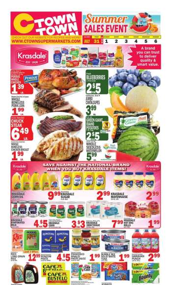 C-Town Flyer - 07/31/2026 - 08/06/2026.