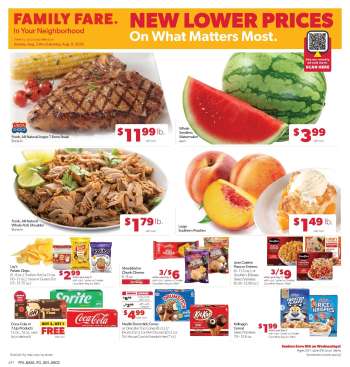 Family Fare Flyer - 08/02/2026 - 08/08/2026.