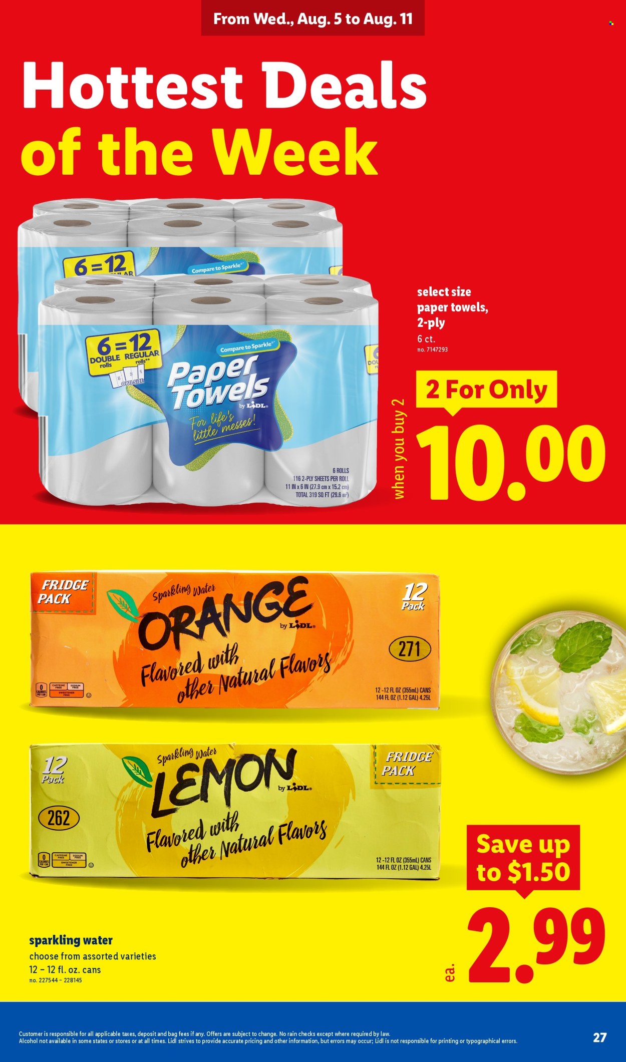 Lidl ad - 08/05/2026 - 08/11/2026. Page 27