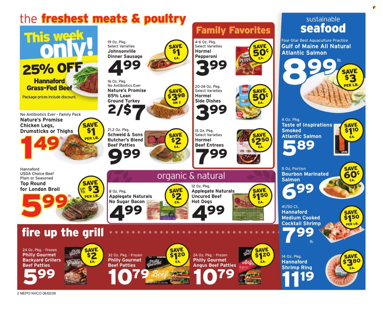 Hannaford ad - 08/02/2026 - 08/08/2026. Page 2