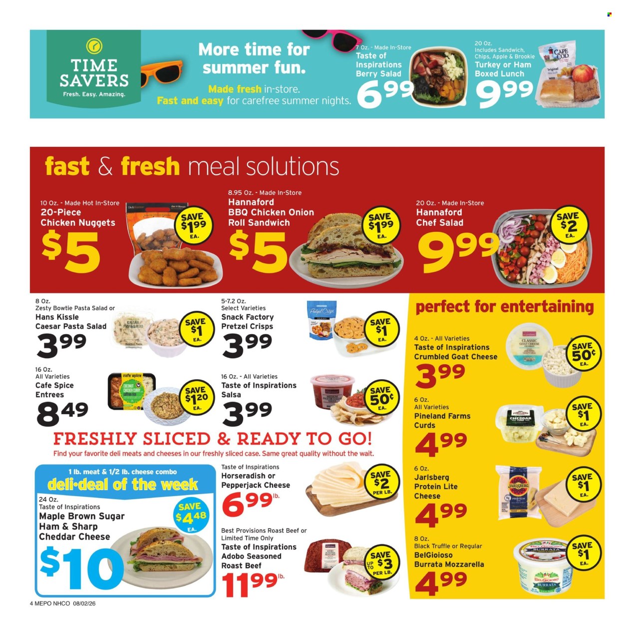 Hannaford ad - 08/02/2026 - 08/08/2026. Page 4