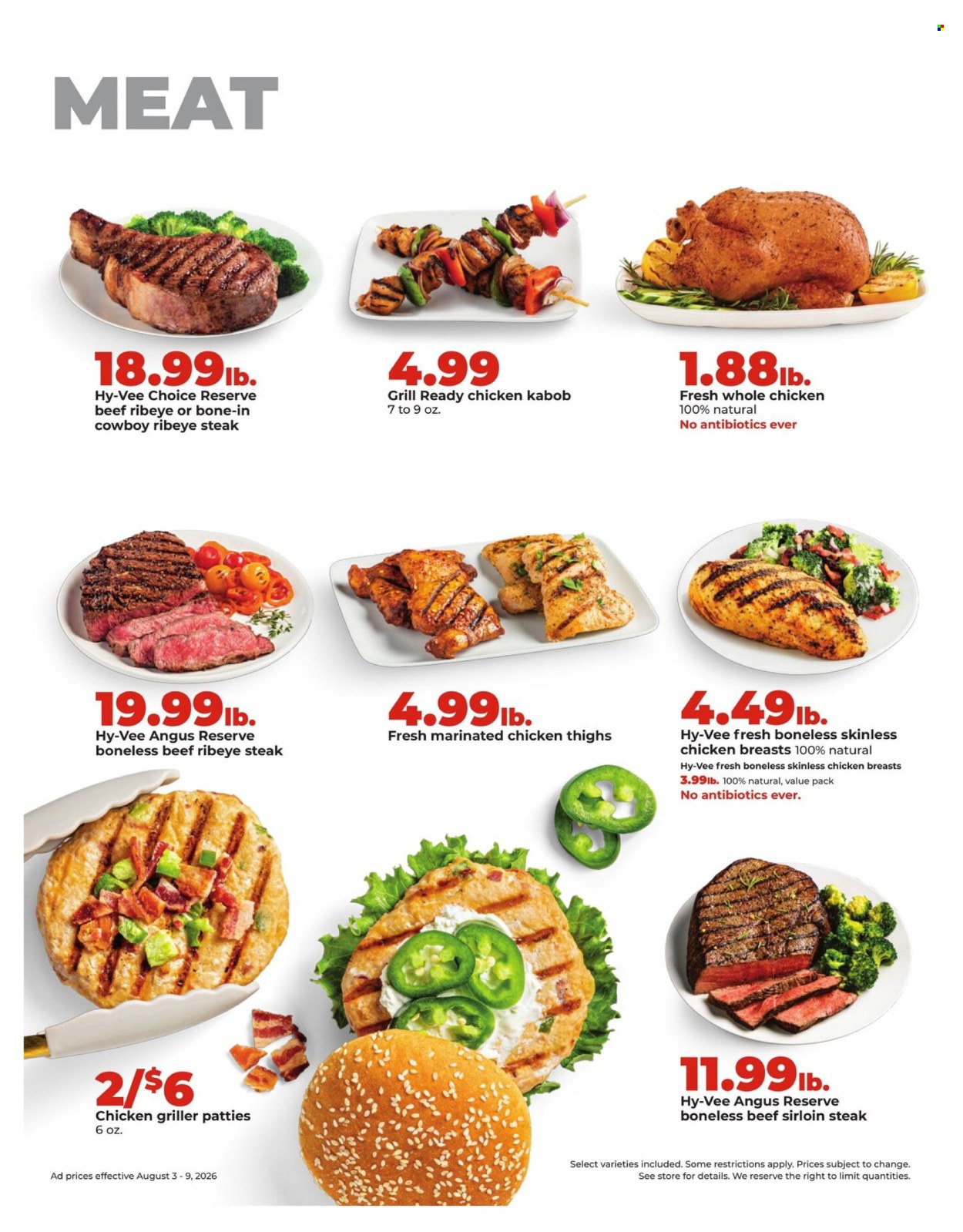 Hy-Vee ad - 08/03/2026 - 08/09/2026. Page 12