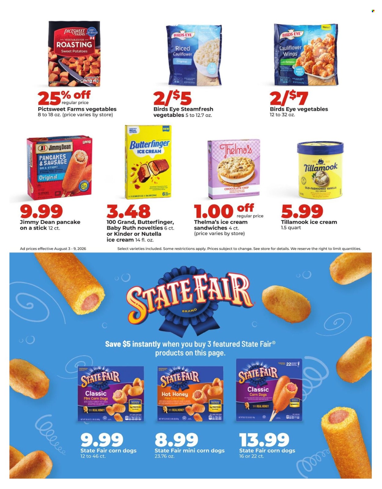 Hy-Vee ad - 08/03/2026 - 08/09/2026. Page 28