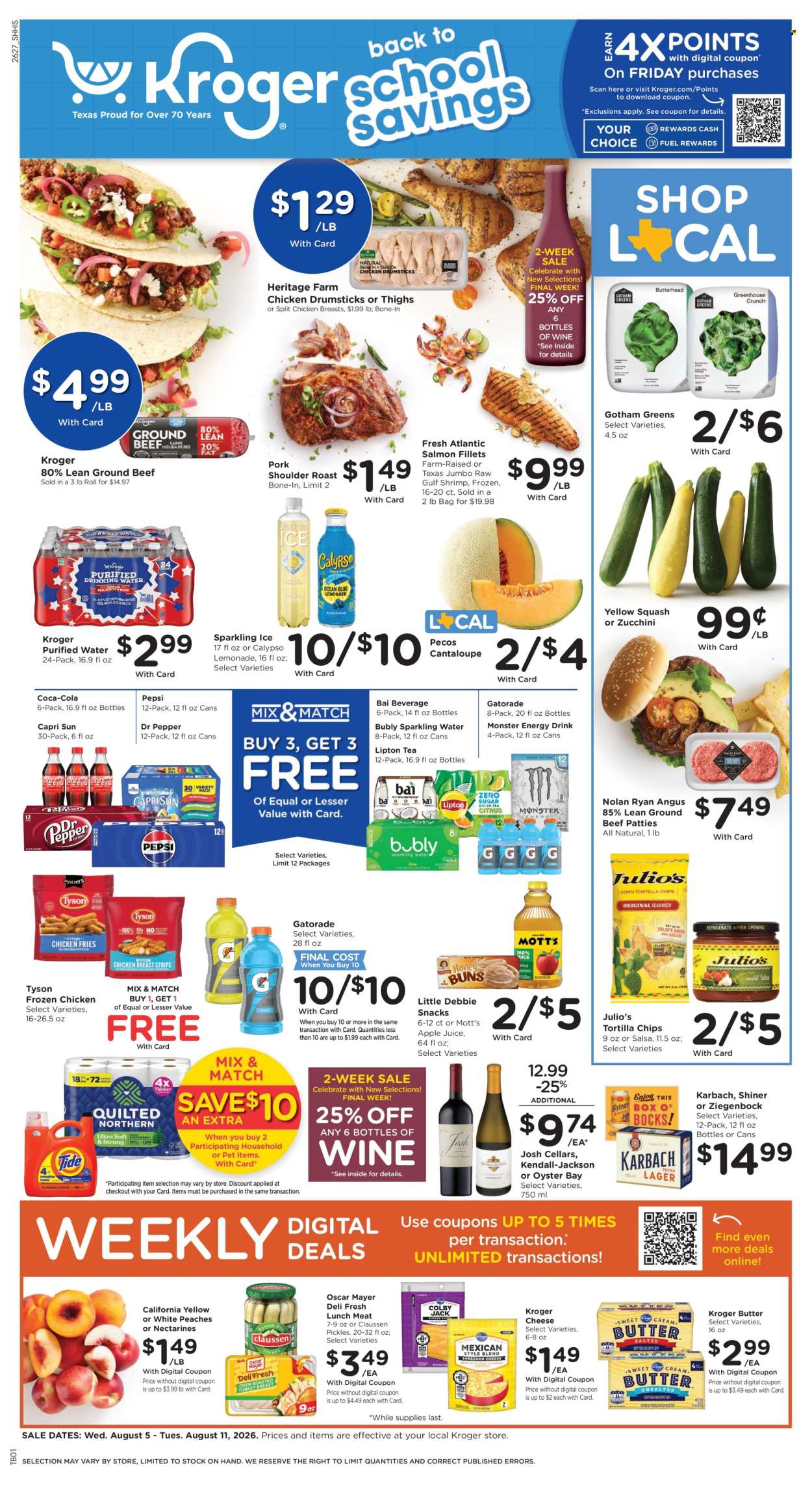 Kroger ad - 08/05/2026 - 08/11/2026. Page 1