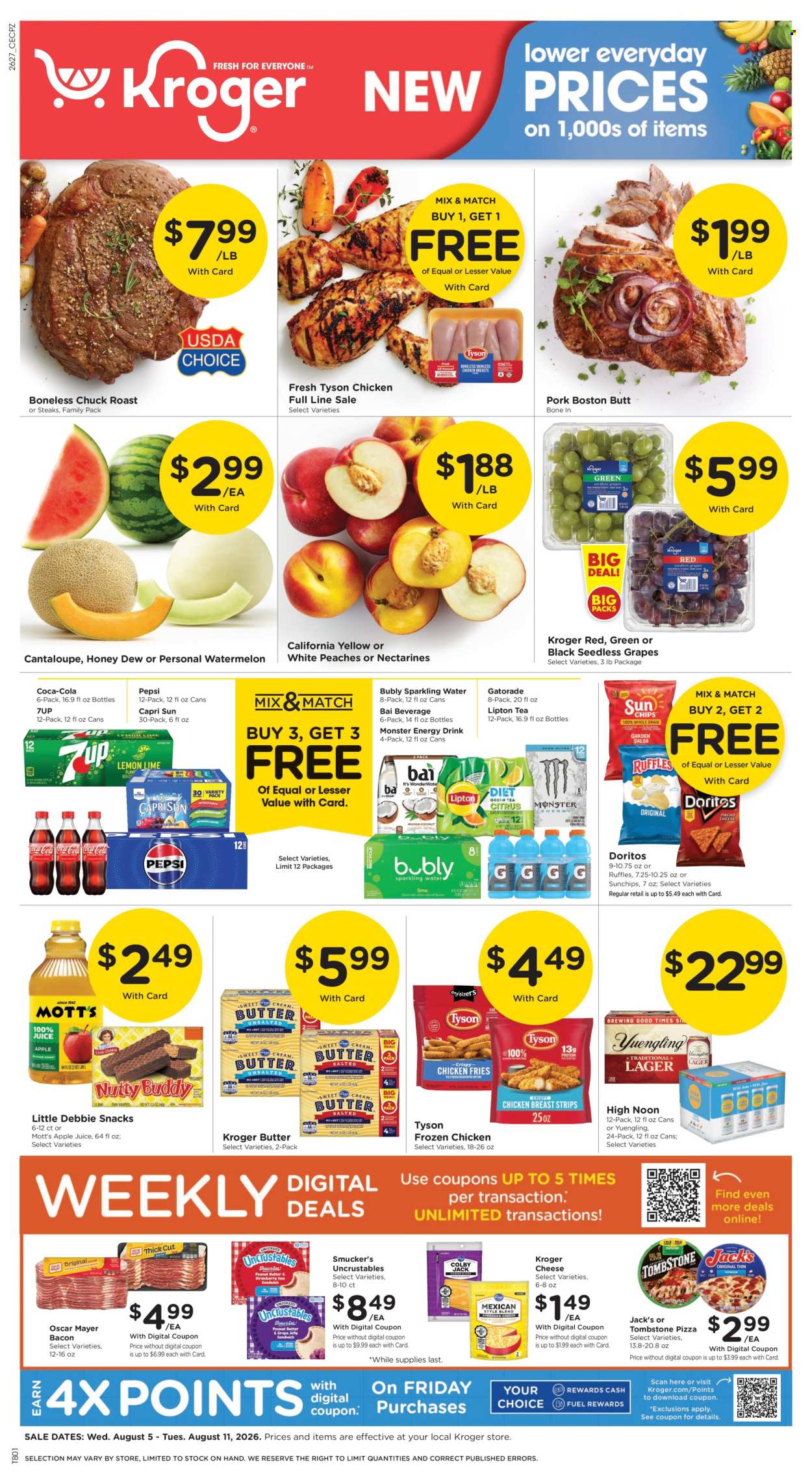 Kroger ad - 08/05/2026 - 08/11/2026. Page 1