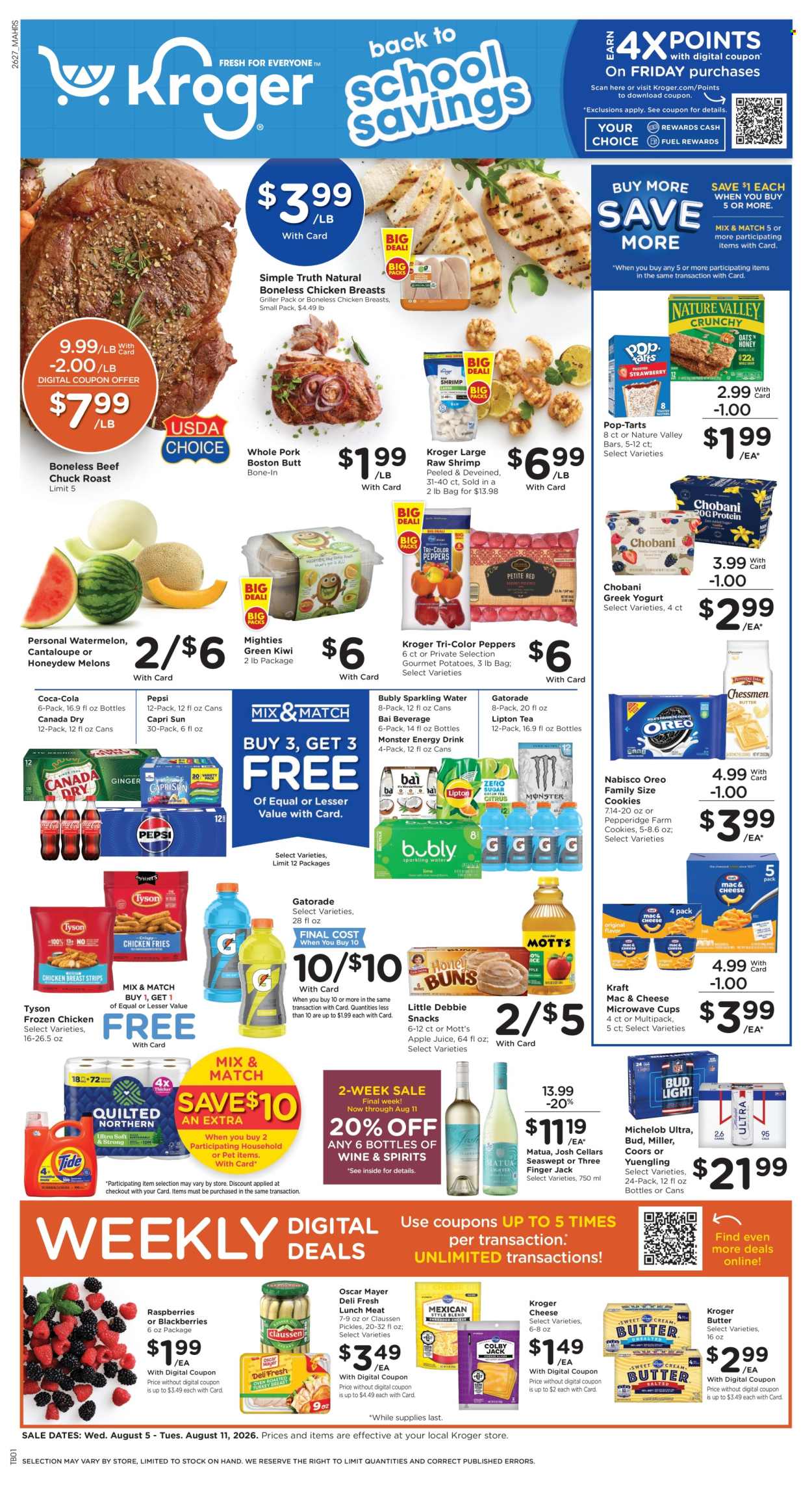 Kroger ad - 08/05/2026 - 08/11/2026. Page 1
