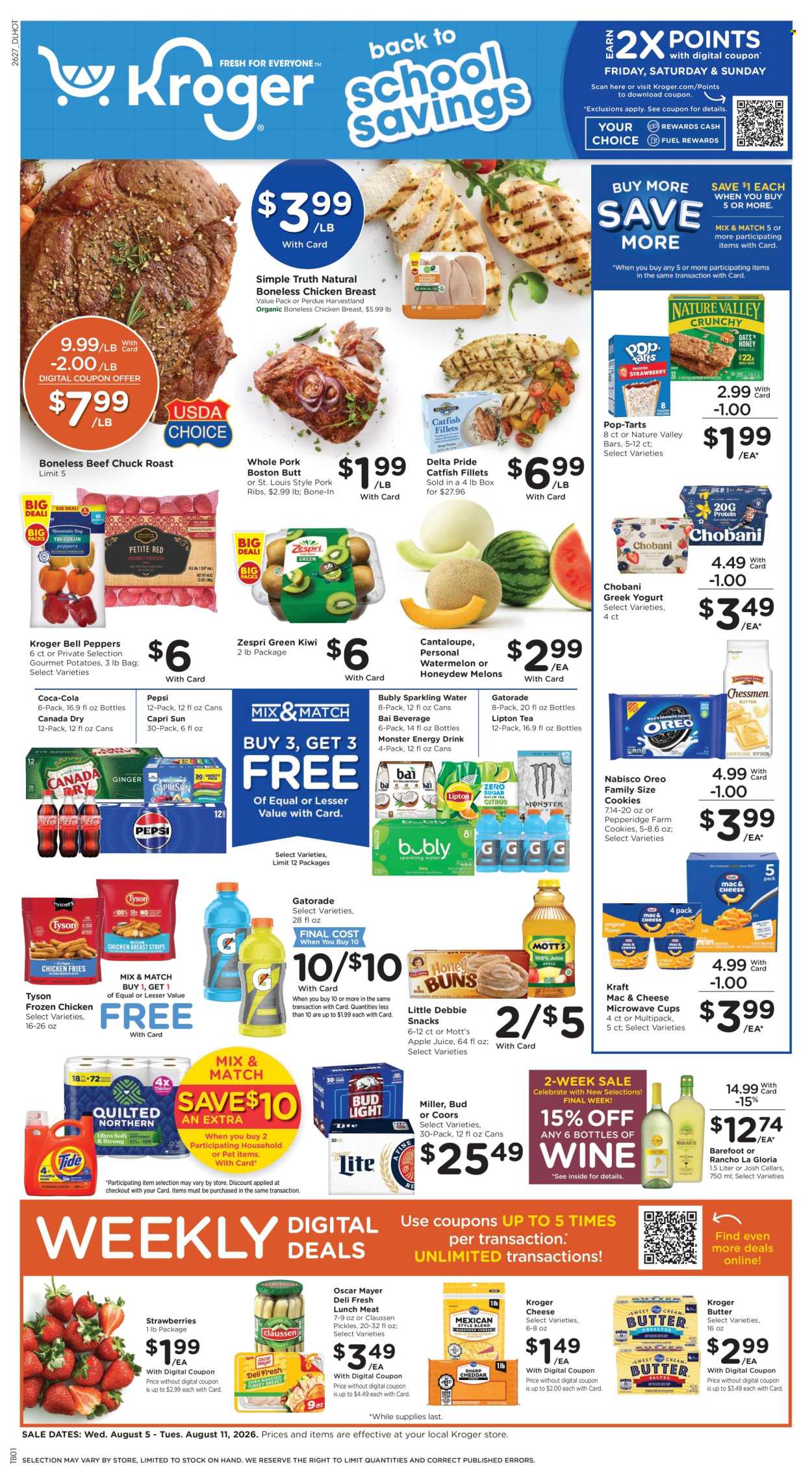 Kroger ad - 08/05/2026 - 08/11/2026. Page 1