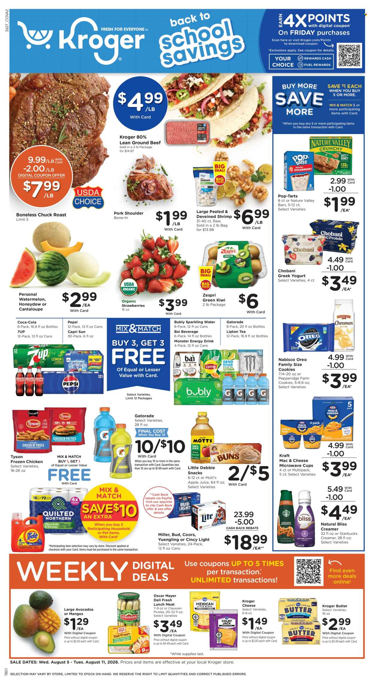 Kroger ad - 08/05/2026 - 08/11/2026. Page 1