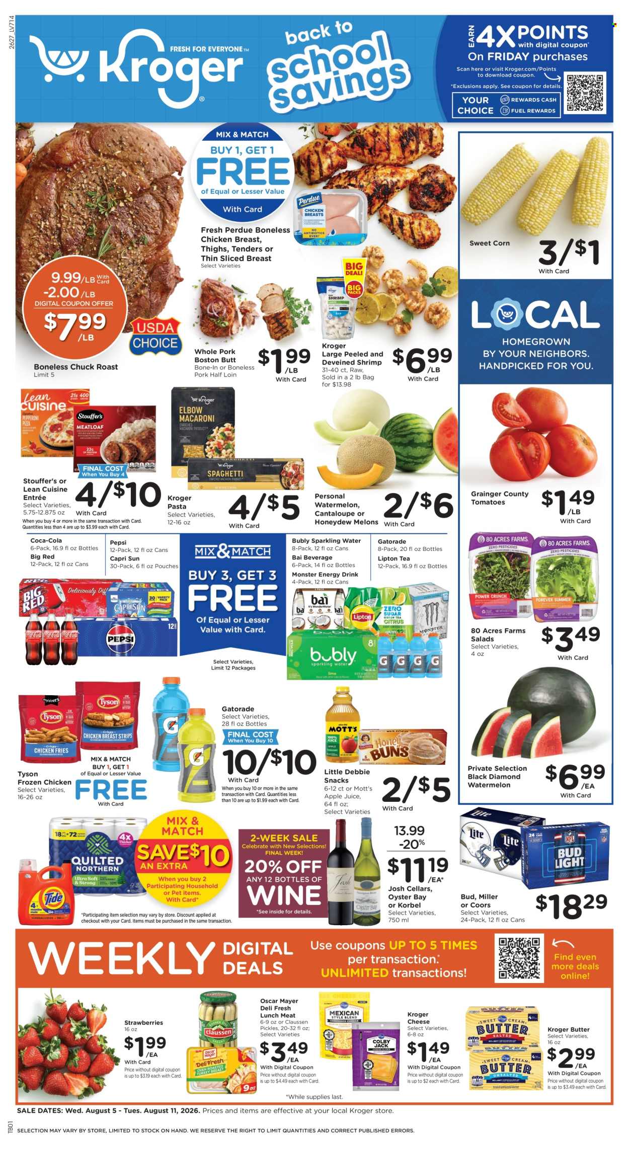 Kroger ad - 08/05/2026 - 08/11/2026. Page 1