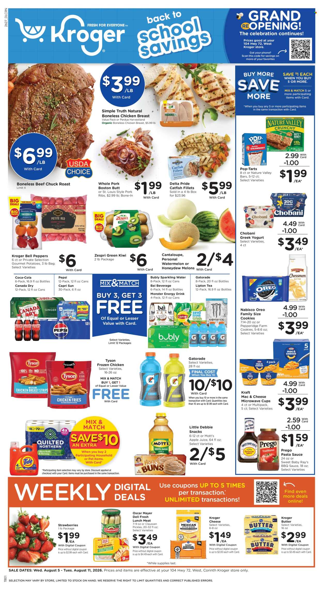 Kroger ad - 08/05/2026 - 08/11/2026. Page 1