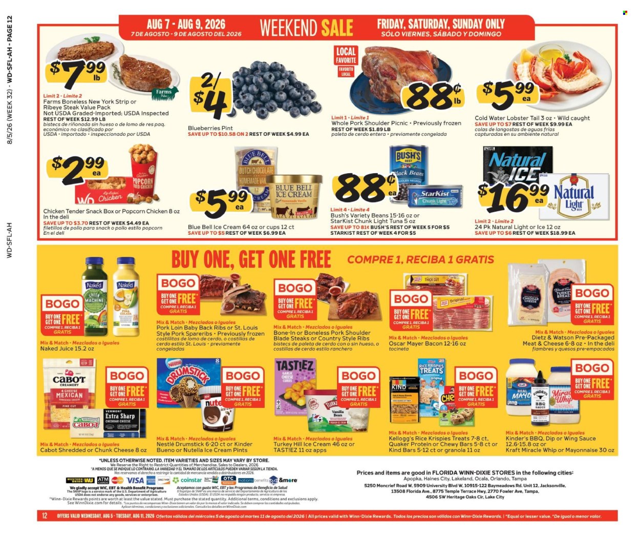 Winn Dixie ad - 08/05/2026 - 08/11/2026. Page 12
