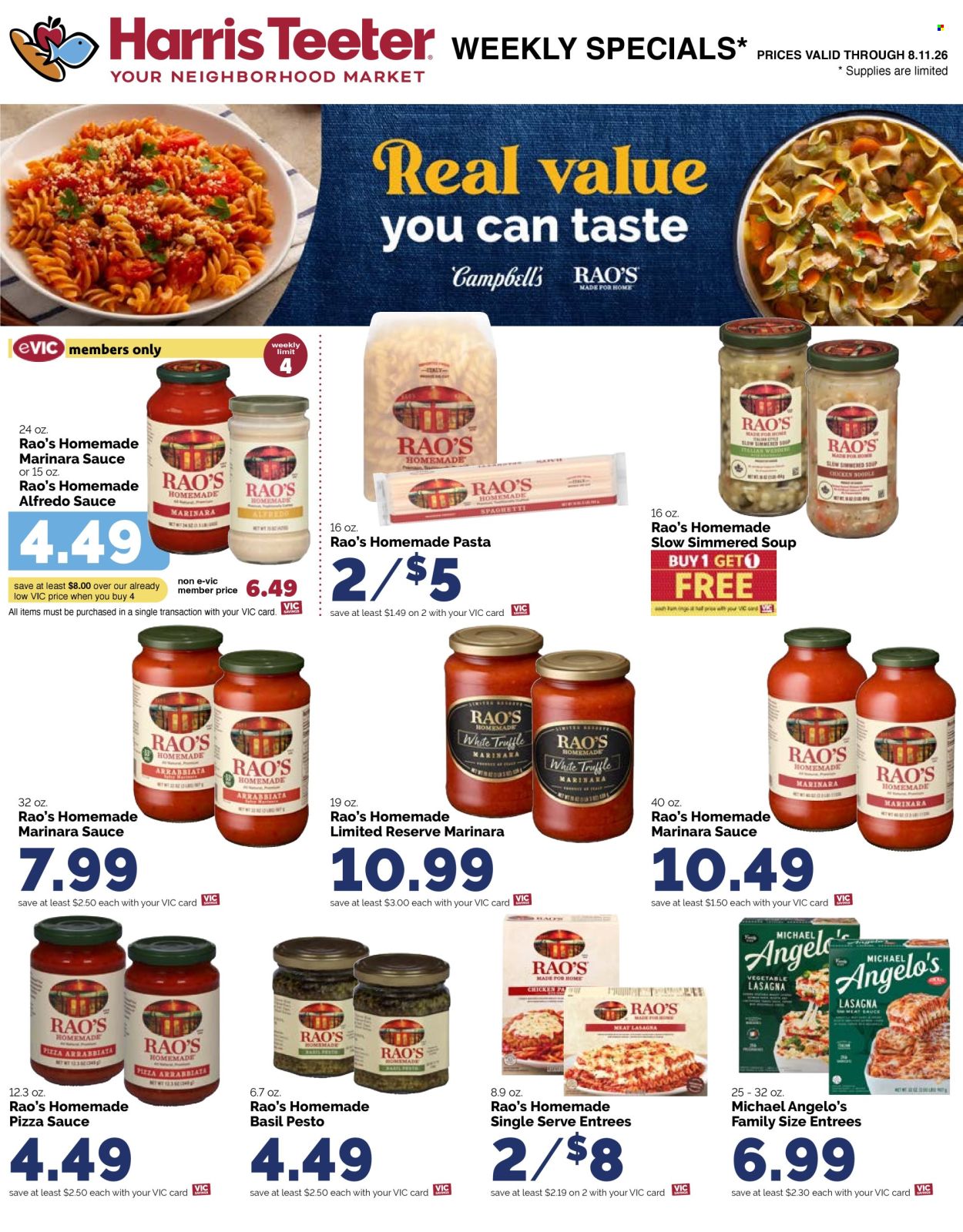 Harris Teeter ad - 08/05/2026 - 08/11/2026. Page 13