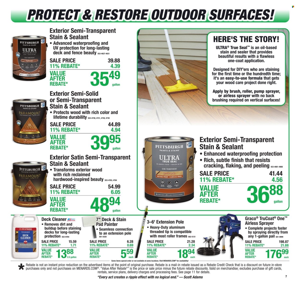 Menards ad - 07/30/2026 - 08/09/2026. Page 11