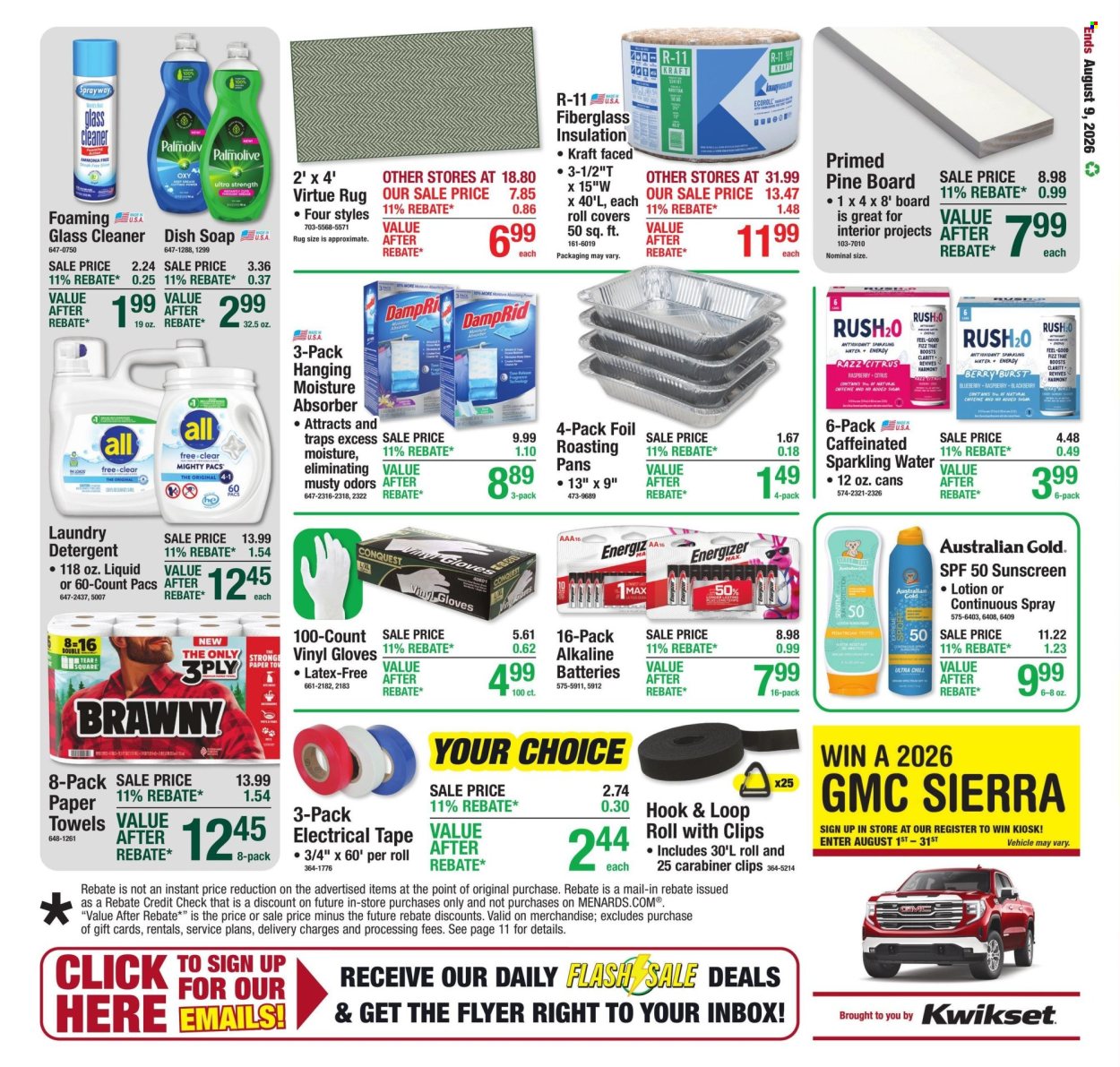 Menards ad - 07/30/2026 - 08/09/2026. Page 19