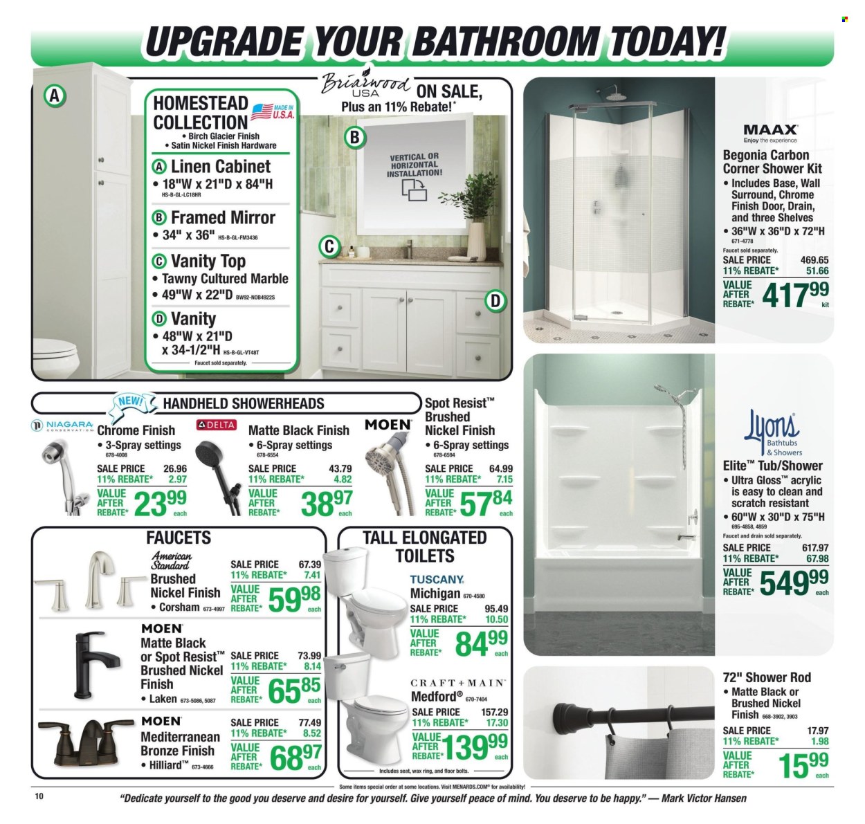 Menards ad - 07/30/2026 - 08/09/2026. Page 16