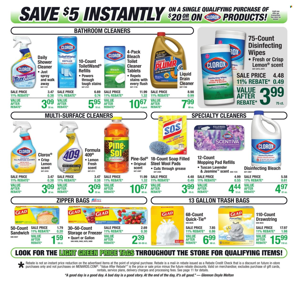 Menards ad - 07/30/2026 - 08/09/2026. Page 17