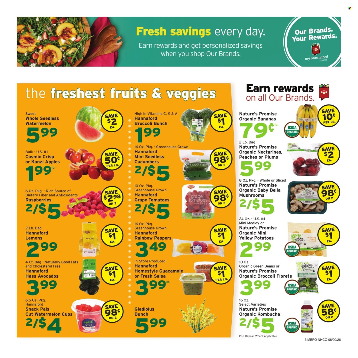 Hannaford ad - 08/09/2026 - 08/15/2026. Page 5