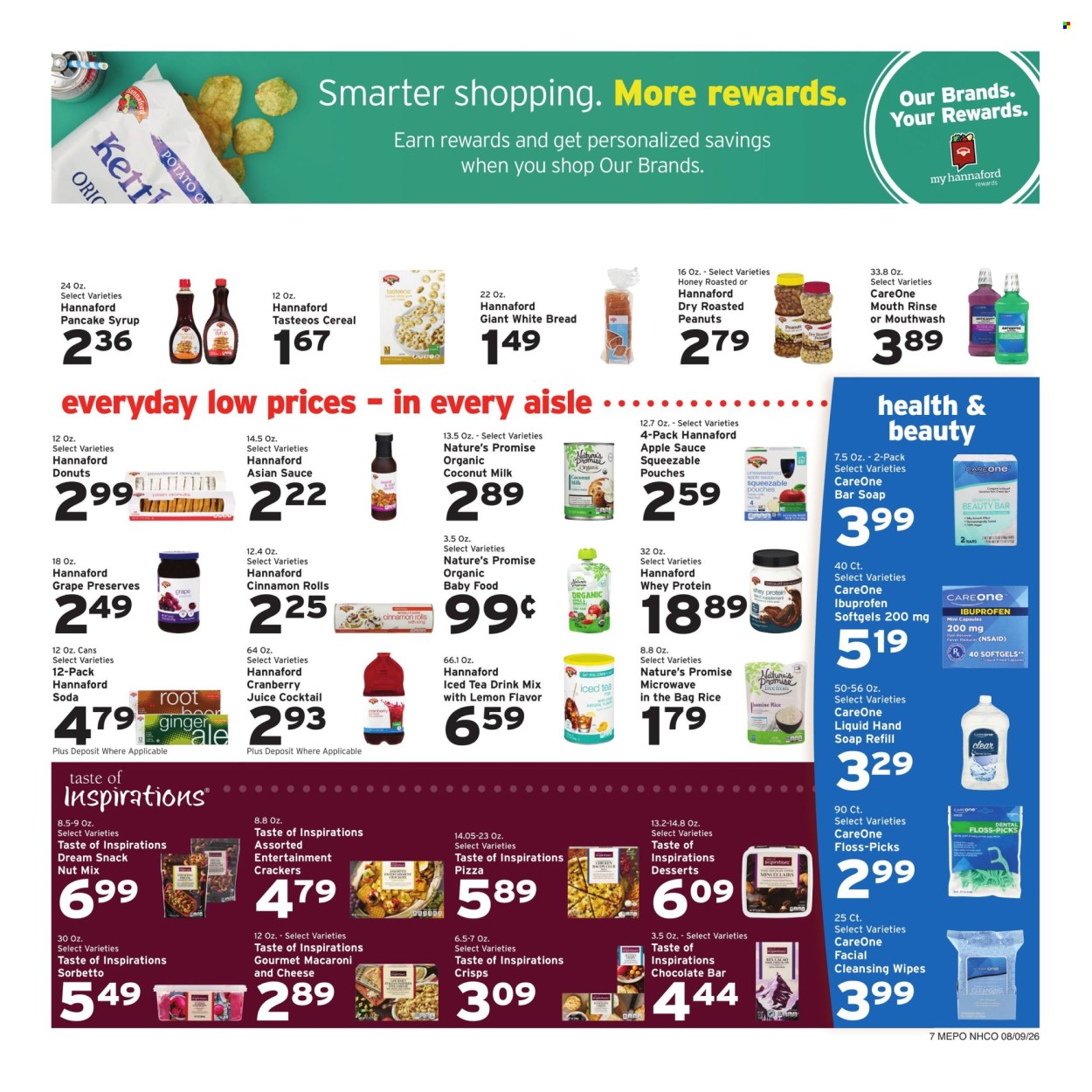 Hannaford ad - 08/09/2026 - 08/15/2026. Page 11