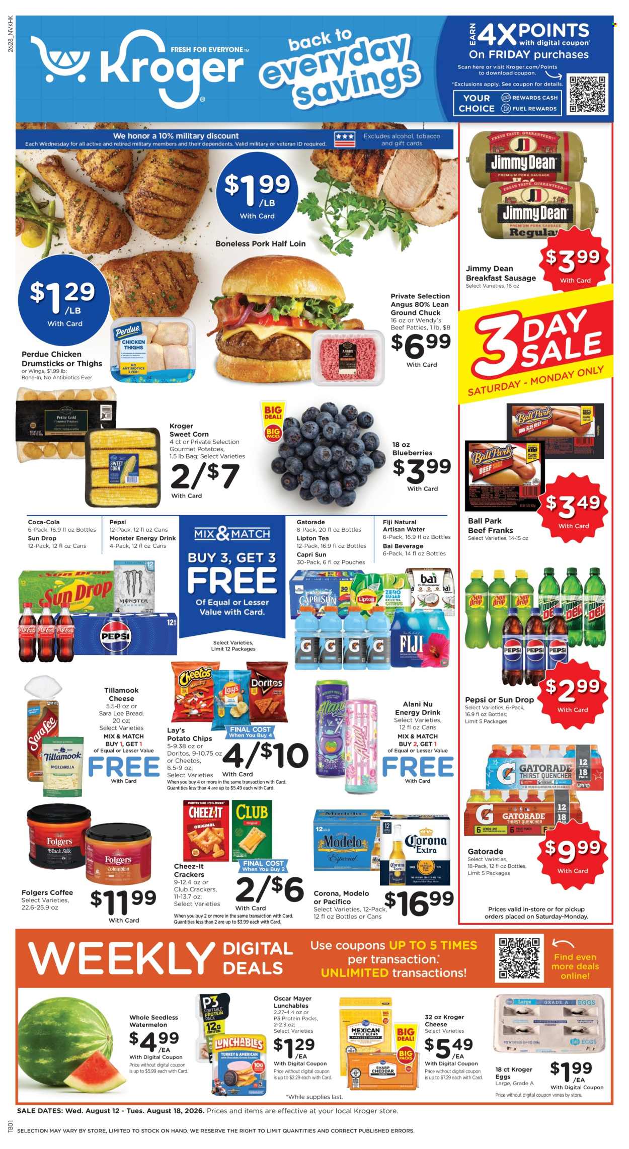 Kroger ad - 08/12/2026 - 08/18/2026. Page 1