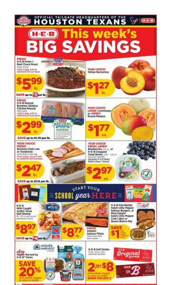 H-E-B Flyer - 08/12/2026 - 08/18/2026.