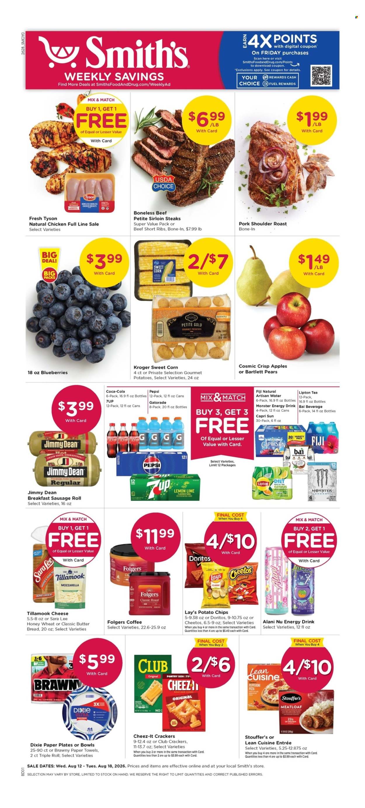 Smith's ad - 08/12/2026 - 08/18/2026. Page 1