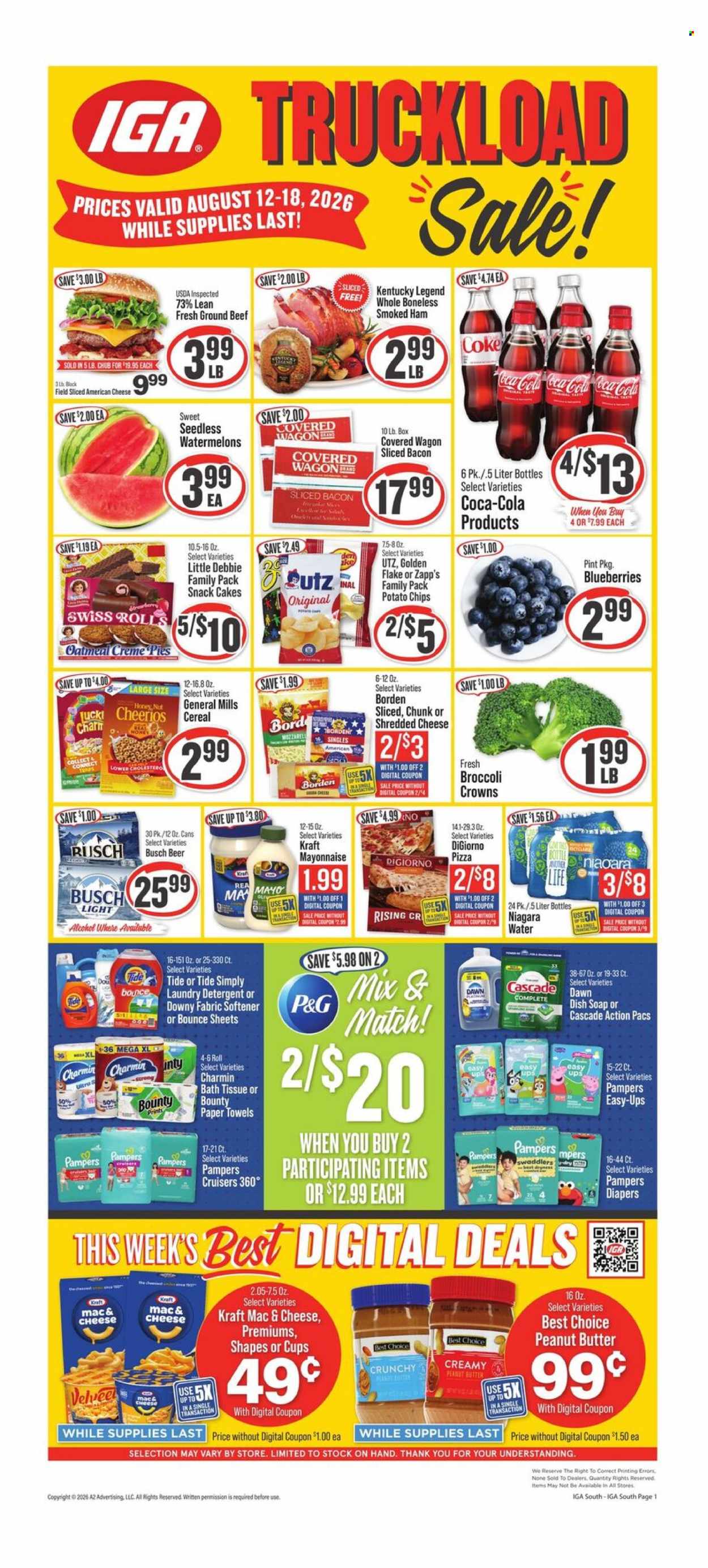 IGA ad - 08/12/2026 - 08/18/2026. Page 1