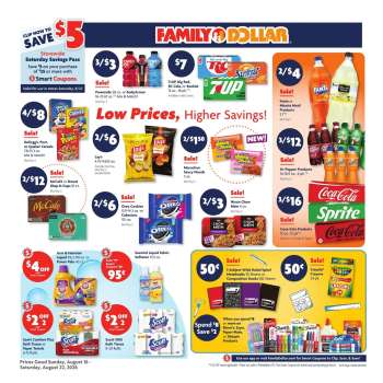 Family Dollar Flyer - 08/16/2026 - 08/22/2026.