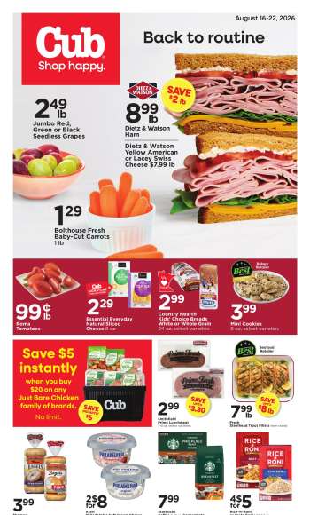 Cub Foods Flyer - 08/16/2026 - 08/22/2026.