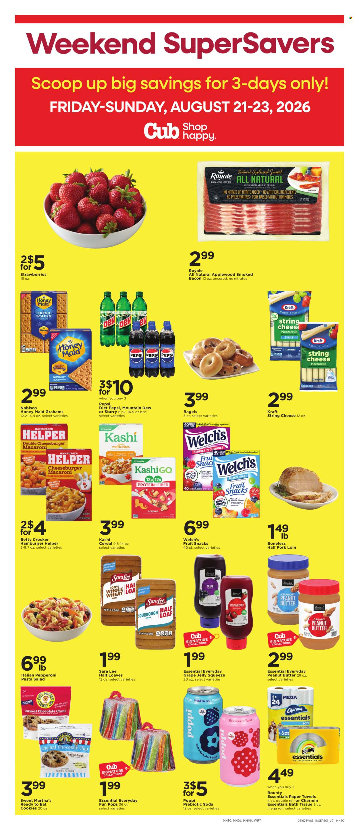 Cub Foods ad - 08/16/2026 - 08/22/2026. Page 4