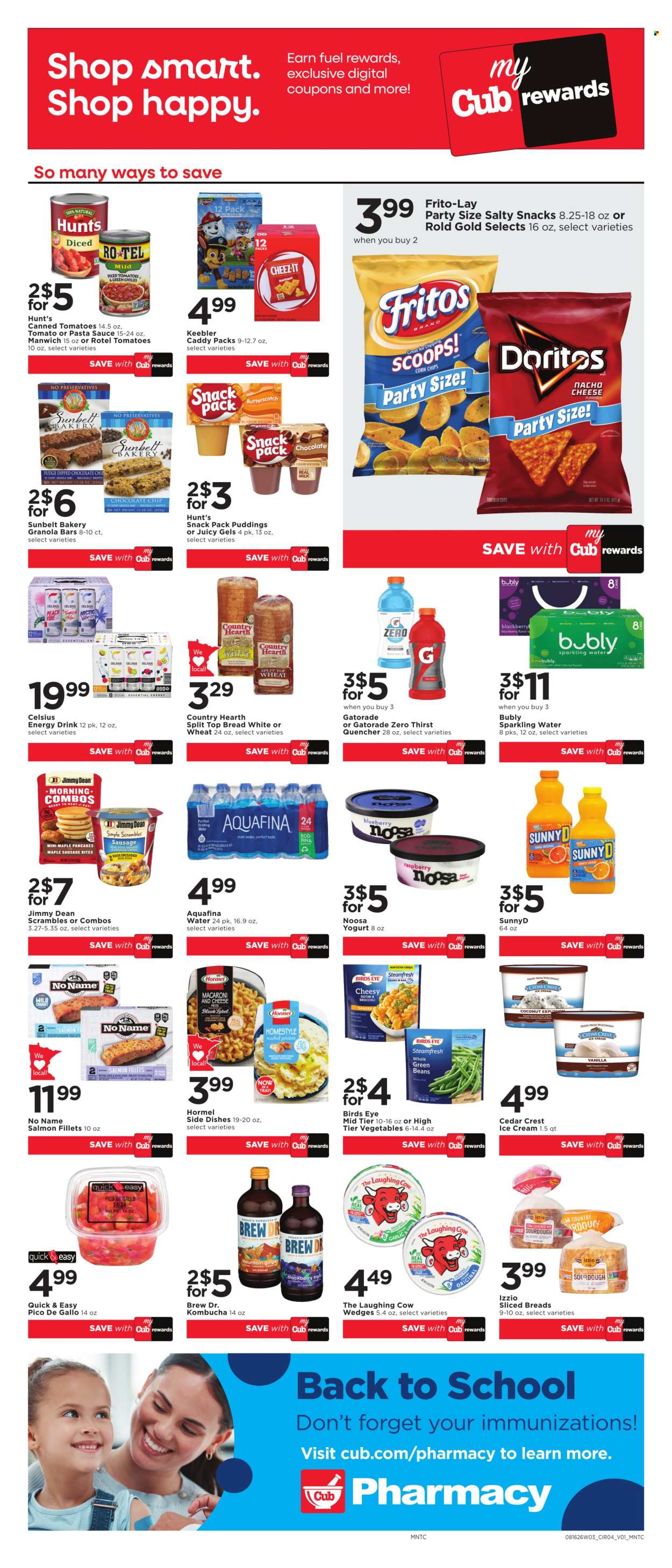 Cub Foods ad - 08/16/2026 - 08/22/2026. Page 8