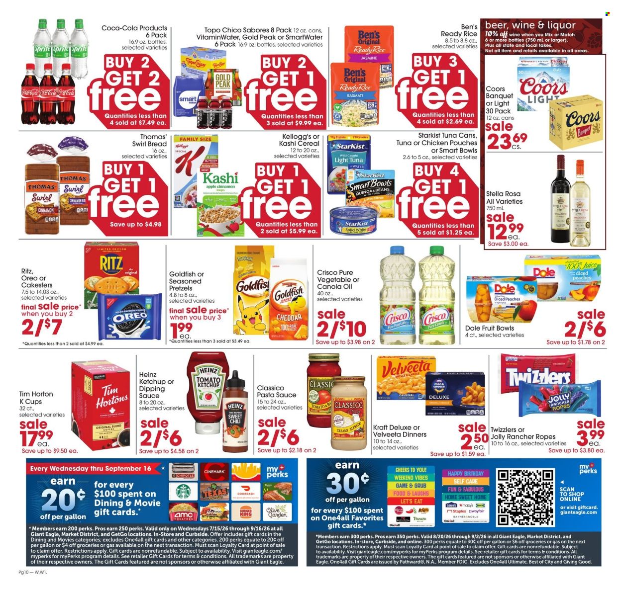 Giant Eagle ad - 08/20/2026 - 08/26/2026. Page 10