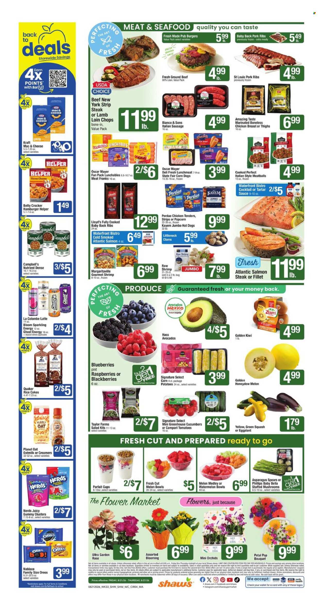 Shaw’s ad - 08/21/2026 - 08/27/2026. Page 4
