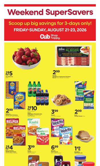 Cub Foods Flyer - 08/21/2026 - 08/23/2026.