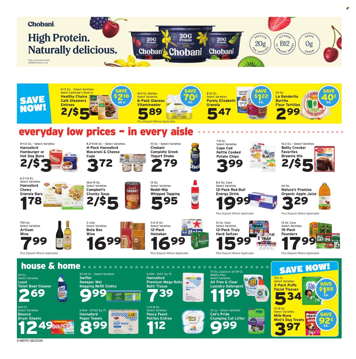 Hannaford ad - 08/23/2026 - 08/29/2026. Page 6