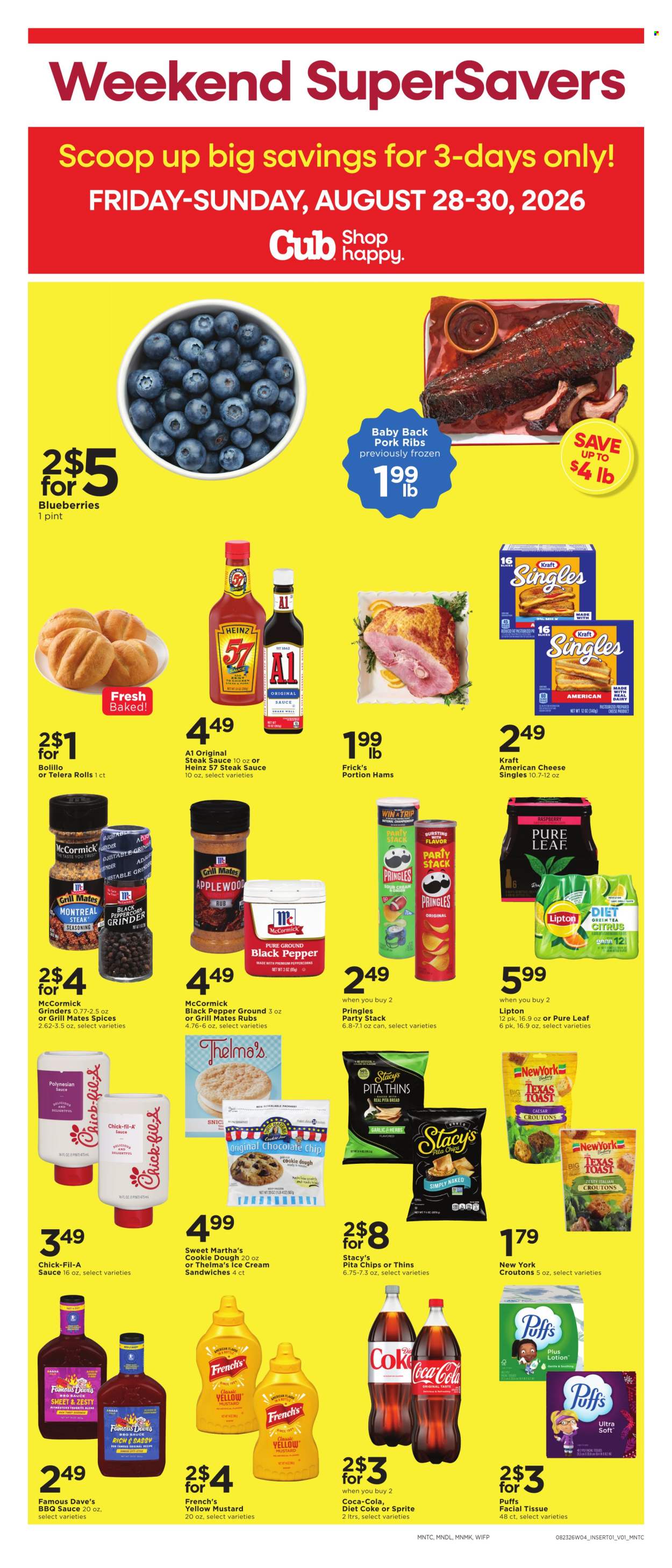 Cub Foods ad - 08/23/2026 - 08/29/2026. Page 3