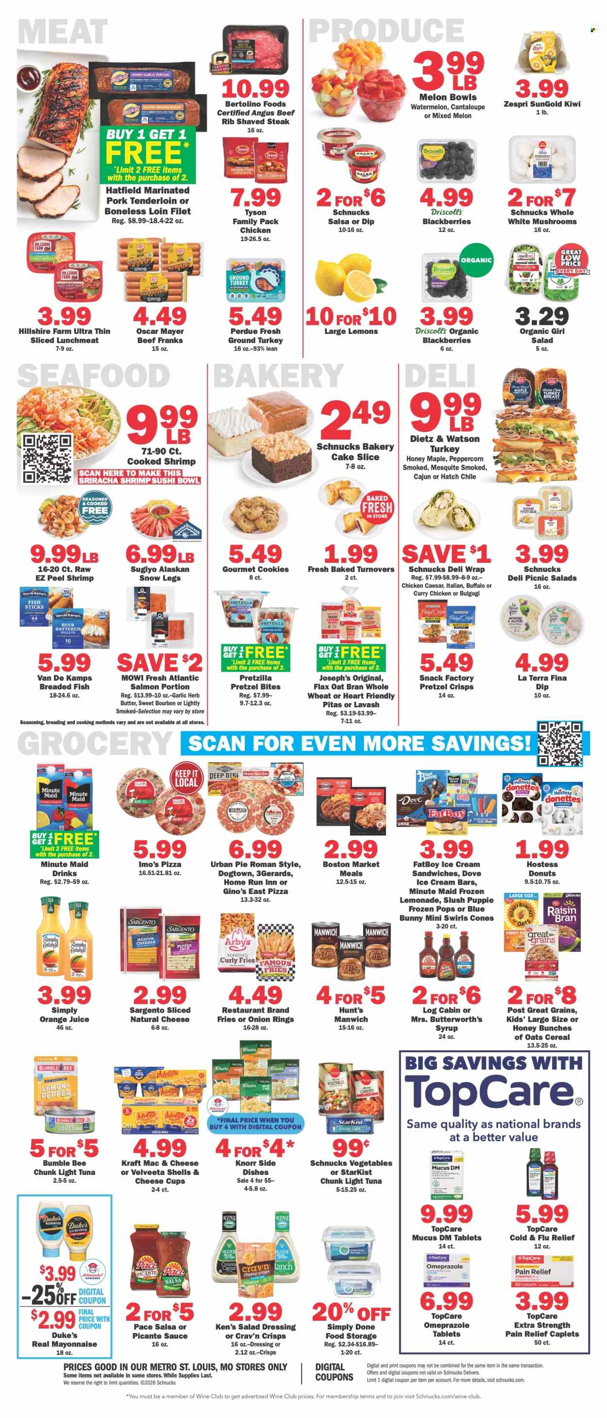 Schnucks ad - 08/26/2026 - 09/01/2026. Page 4