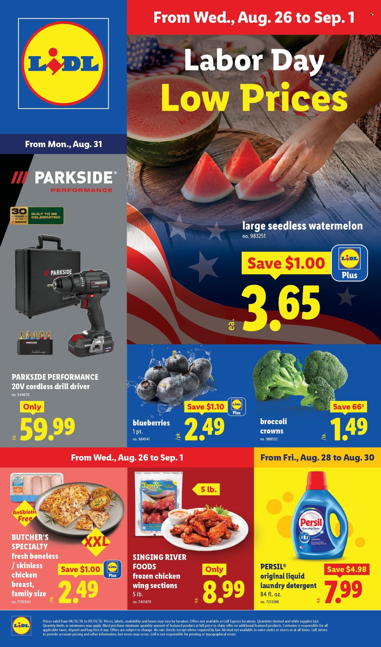 Lidl ad - 08/26/2026 - 09/01/2026. Page 1