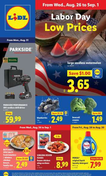 Lidl Flyer - 08/26/2026 - 09/01/2026.