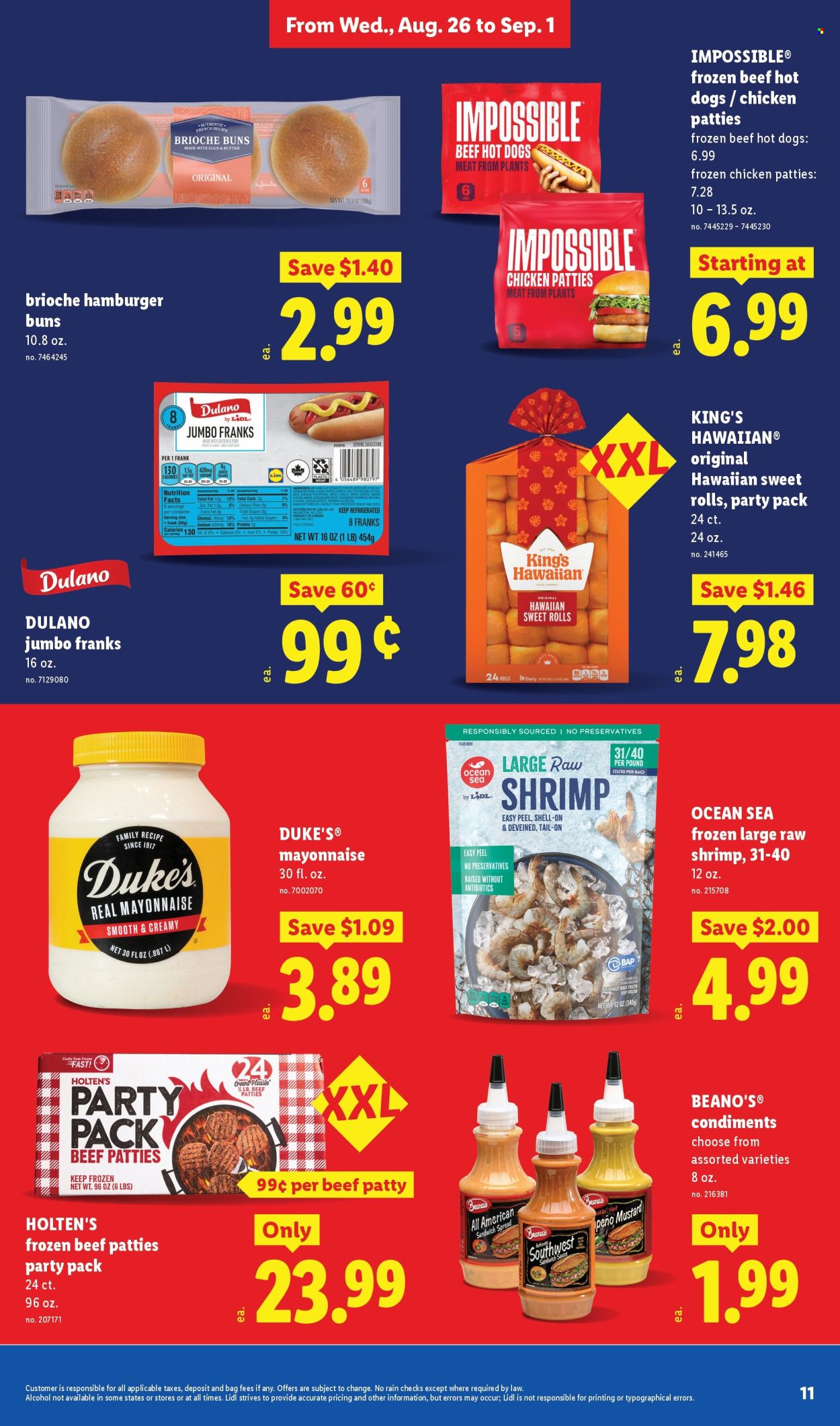 Lidl ad - 08/26/2026 - 09/01/2026. Page 11
