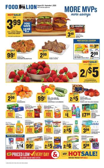 Food Lion Flyer - 08/26/2026 - 09/01/2026.