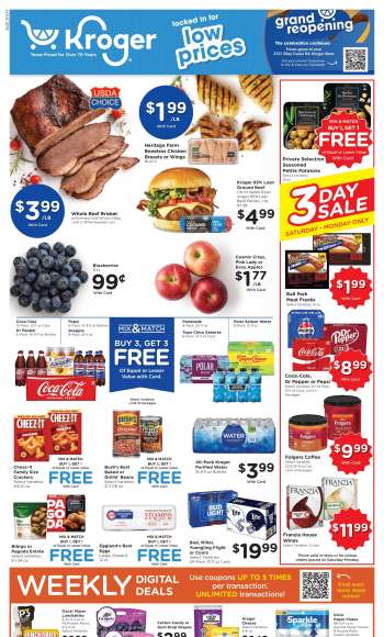 Kroger Flyer - 08/26/2026 - 09/01/2026.