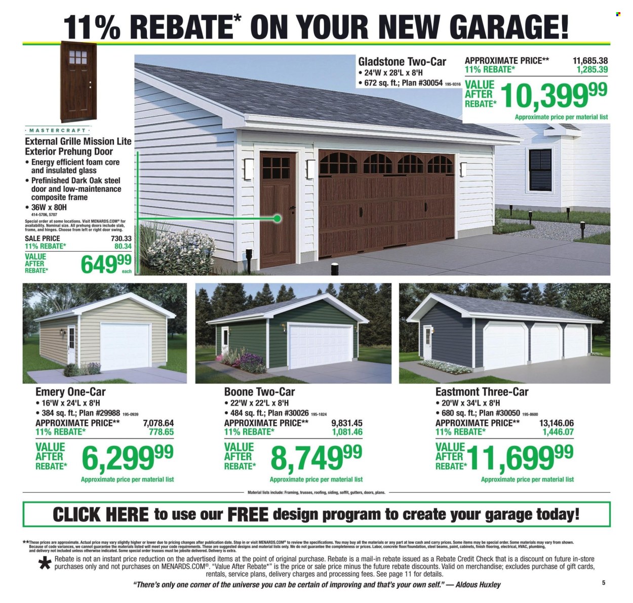 Menards ad - 08/20/2026 - 08/30/2026. Page 11