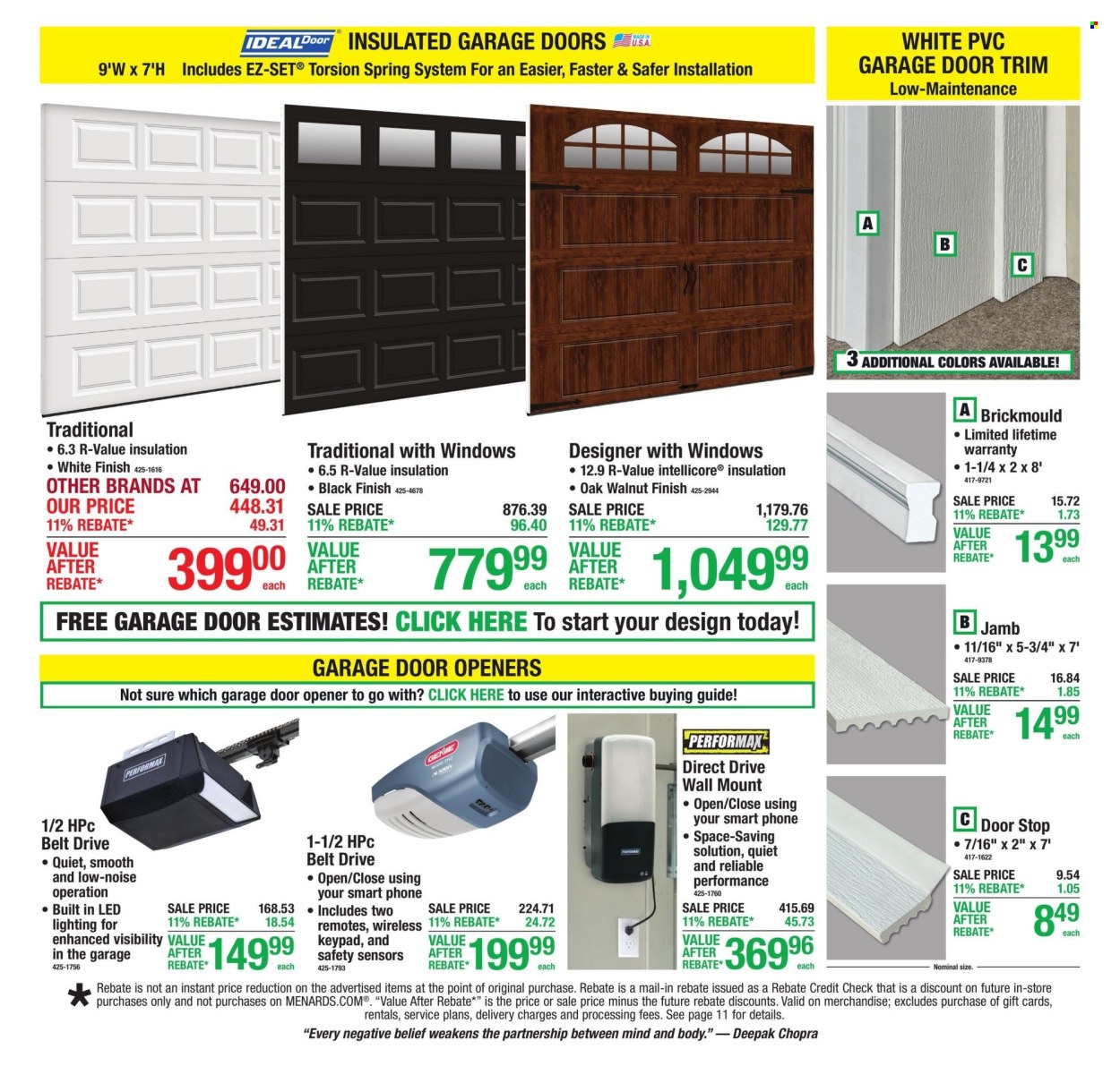Menards ad - 08/20/2026 - 08/30/2026. Page 12