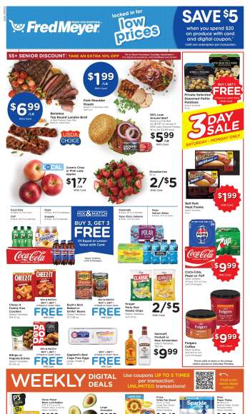 Fred Meyer Flyer - 08/26/2026 - 09/01/2026.