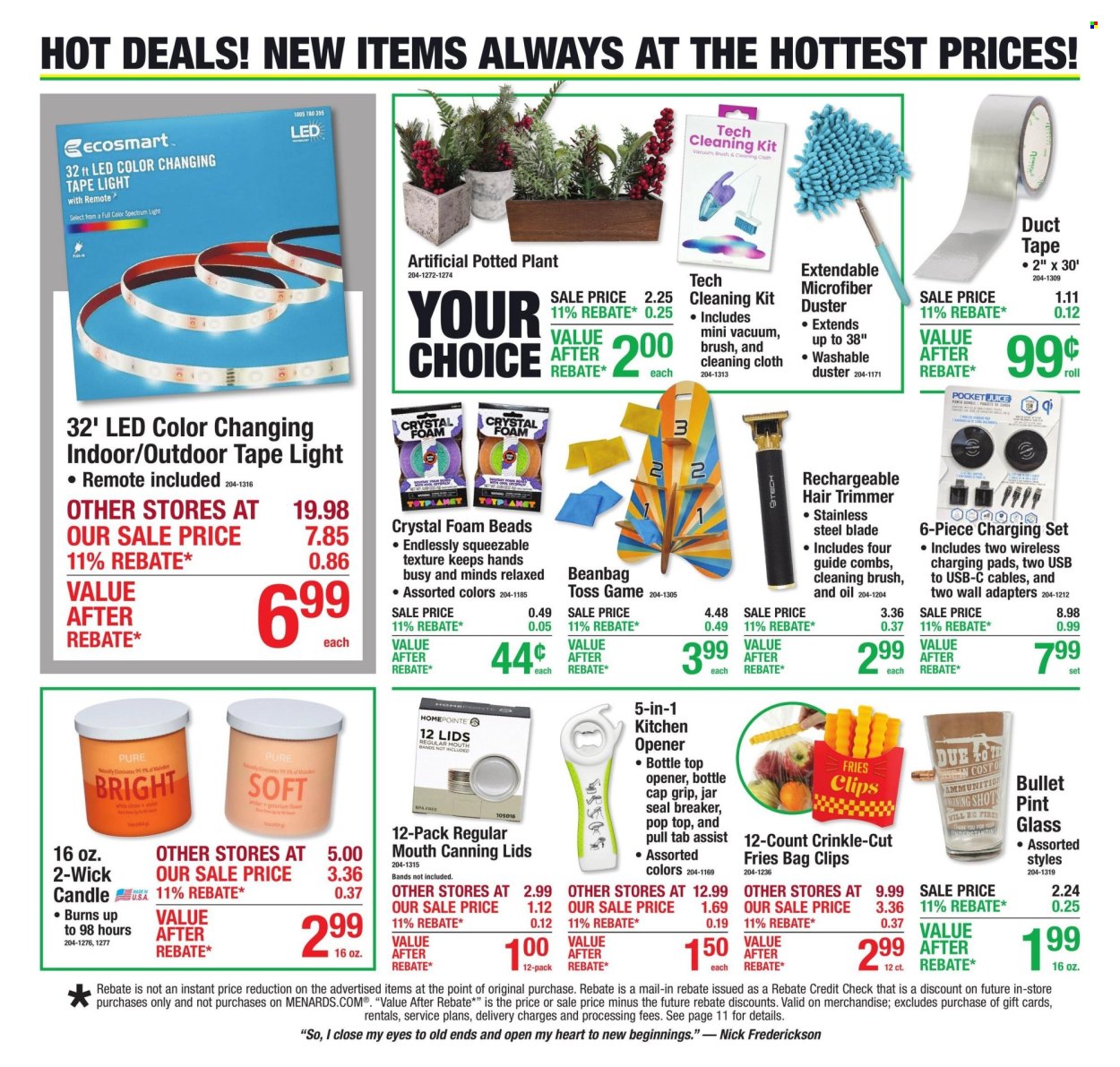 Menards ad - 08/20/2026 - 08/30/2026. Page 3