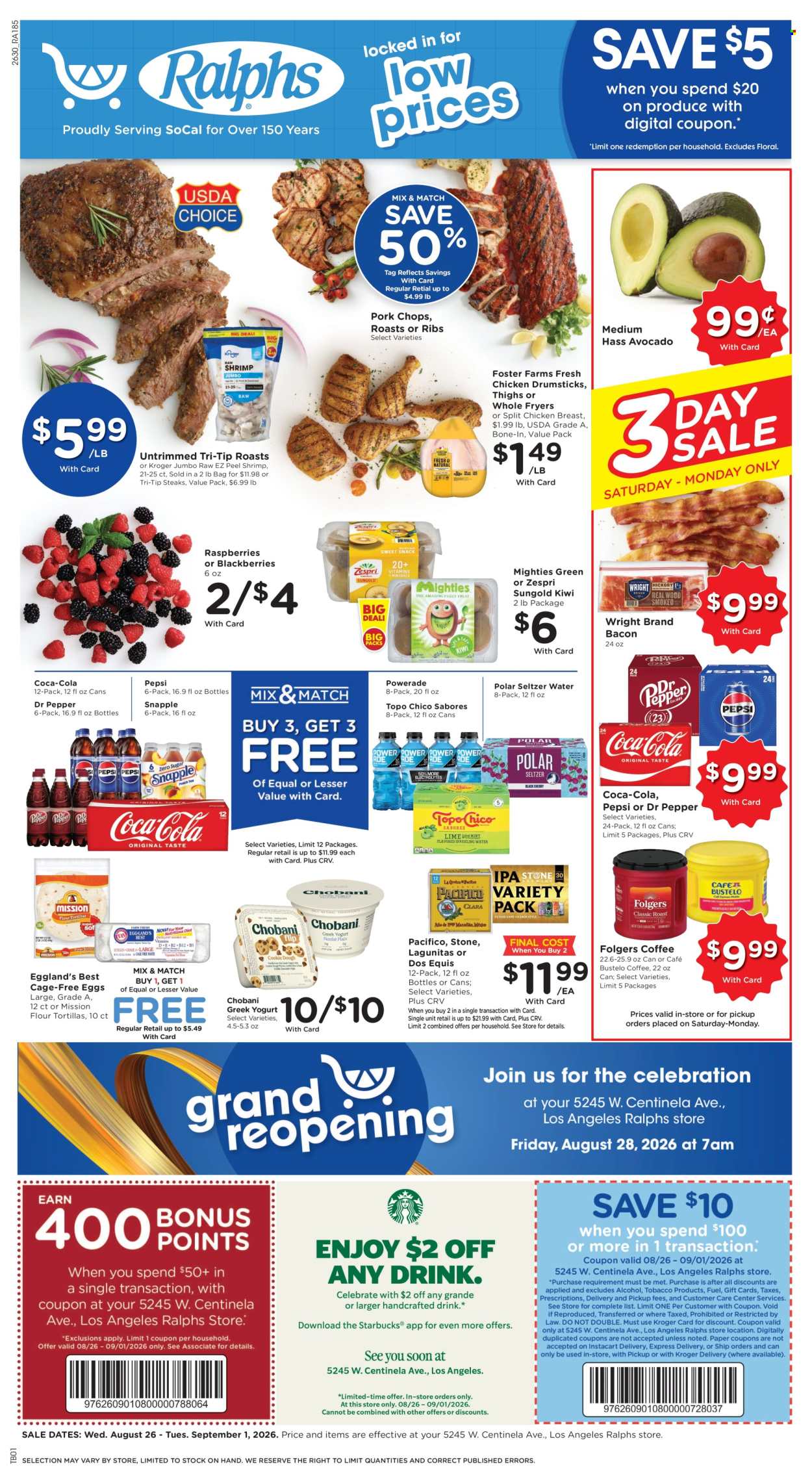 Ralphs ad - 08/26/2026 - 09/01/2026. Page 1